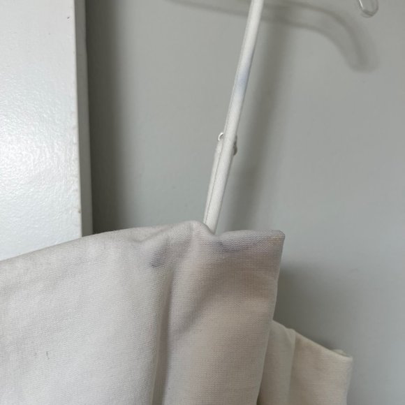 Drinks On Me White Sleeveless Pleated Bodycon Dress - Picture 5 of 5